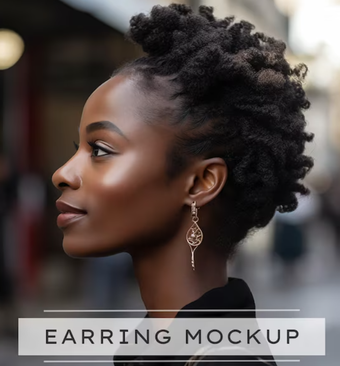 Wooden Dangle Earrings